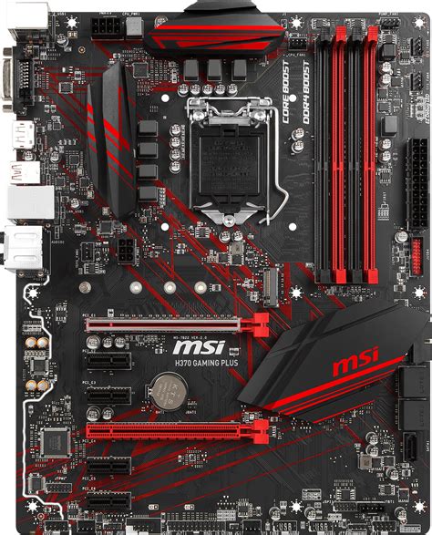 MSI H370 Gaming Plus .